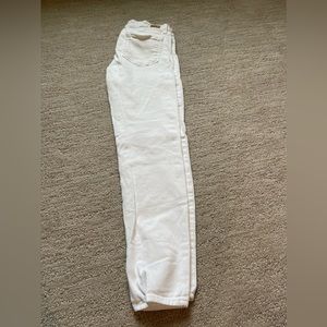 White verdugo ankle jeans. Paige. Size 27.